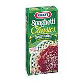 Kraft Dinners Spaghetti Classics Tangy Italian Left Picture